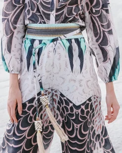 Mes Demoiselles Paris Accessoires>Ceinture Boba Turquoise