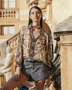 Mes Demoiselles Paris Chemises & Tops>Chemise Sultana Beige