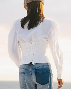 Mes Demoiselles Paris Chemises & Tops>Chemise Victoire Blanc
