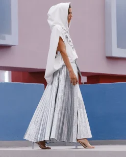 Mes Demoiselles Paris Robes & Jupes>Jupe Diphda Argent