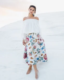 Mes Demoiselles Paris Robes & Jupes>Jupe Jocy Imprime Fleuri