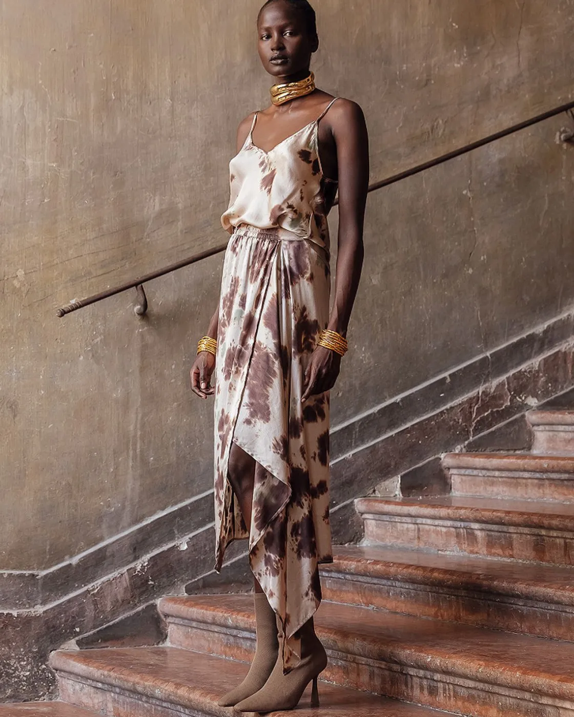 Mes Demoiselles Paris Robes & Jupes>Jupe Metor Teinture A Nouer