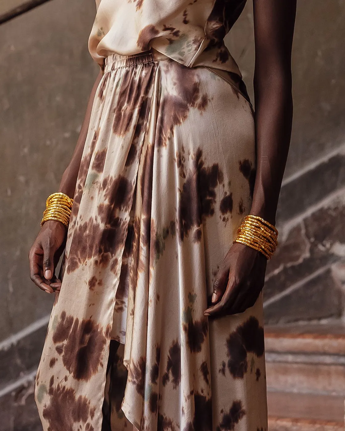 Mes Demoiselles Paris Robes & Jupes>Jupe Metor Teinture A Nouer