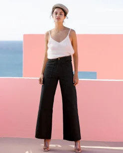 Mes Demoiselles Paris Pantalons>Pantalon Grace Noir