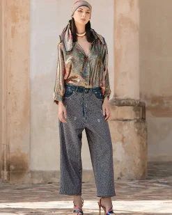 Mes Demoiselles Paris Pantalons>Pantalon Janis Bleu