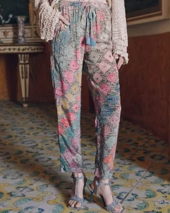 Mes Demoiselles Paris Pantalons>Pantalon Oriana Multicolore