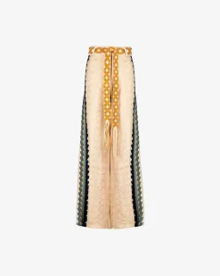 Mes Demoiselles Paris Pantalons>Pantalon Zina Beige