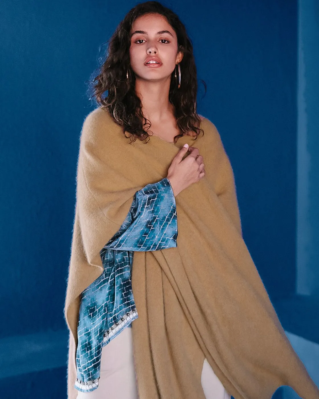 Mes Demoiselles Paris Kimonos & Ponchos>Poncho Ringo Camel
