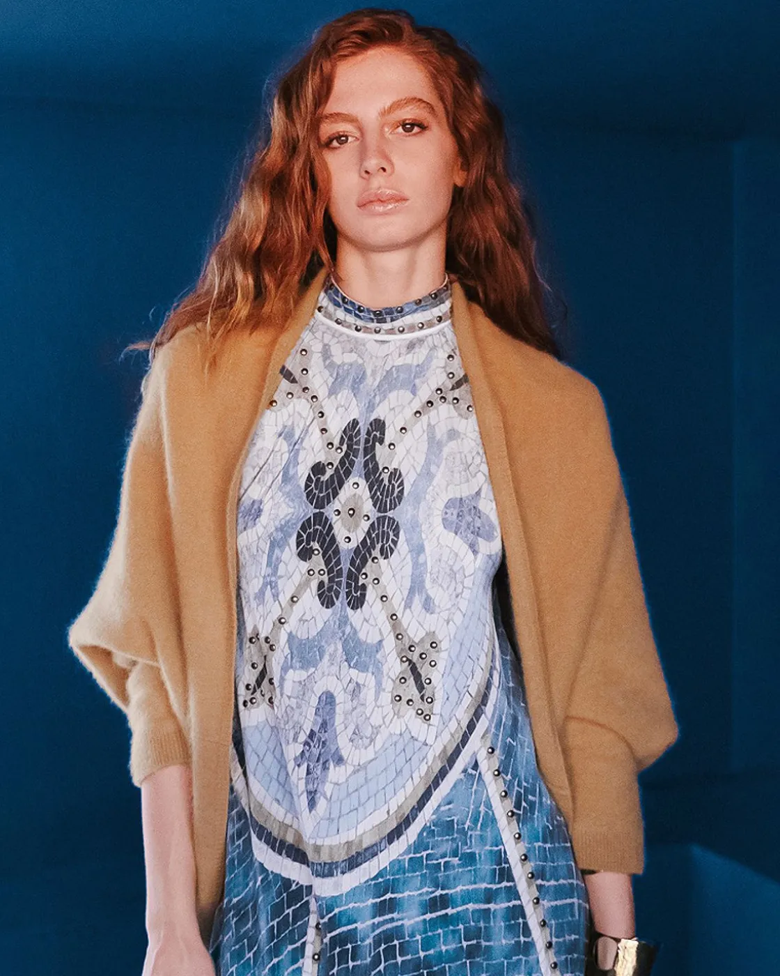 Mes Demoiselles Paris Kimonos & Ponchos>Poncho Rora Camel
