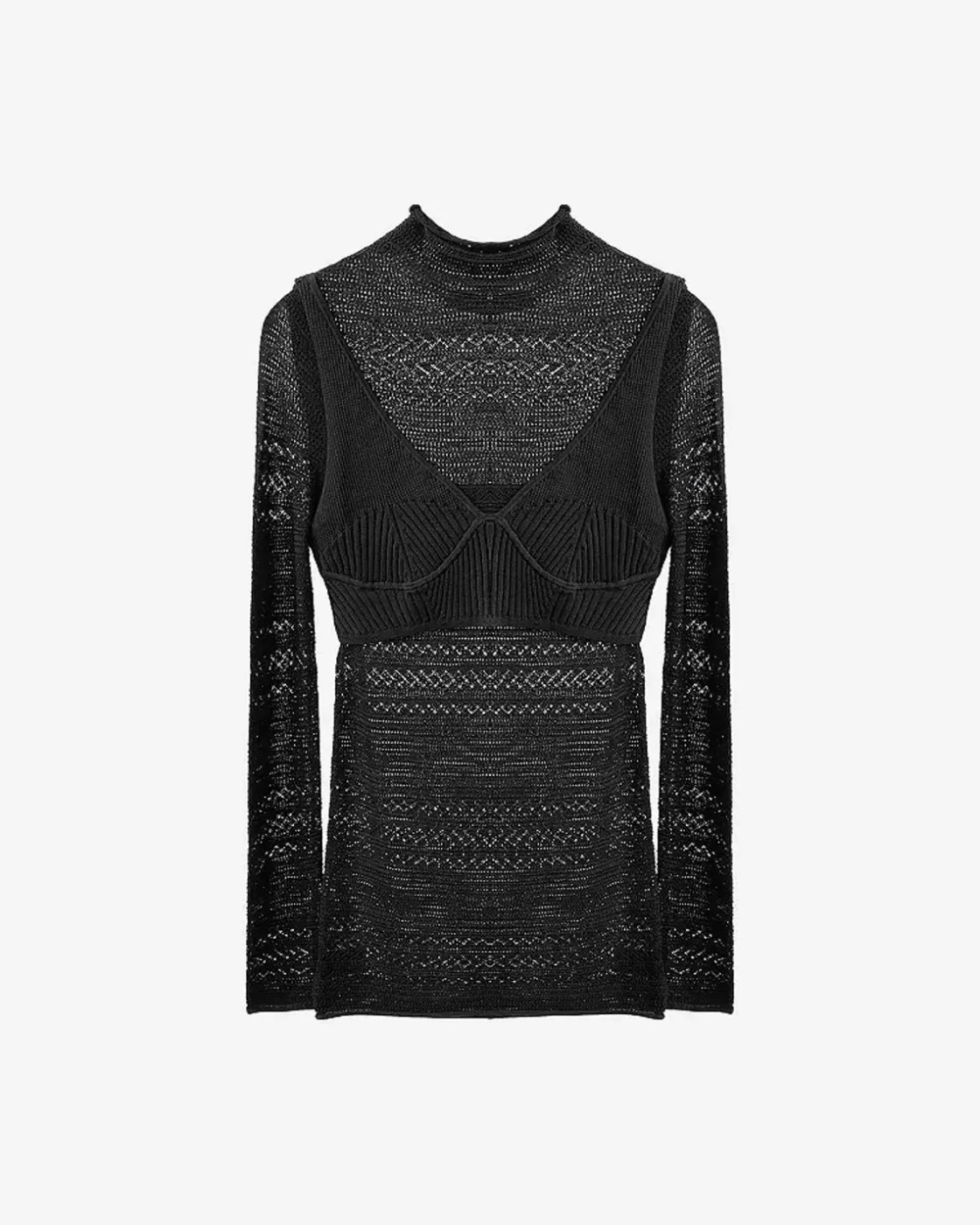 Mes Demoiselles Paris Pulls & Gilets>Pull Clodia Noir
