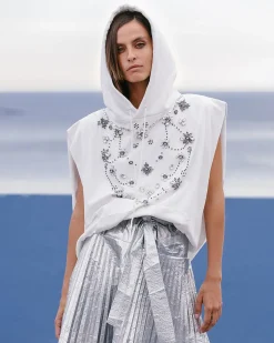 Mes Demoiselles Paris Pulls & Gilets>Pull Momo Blanc
