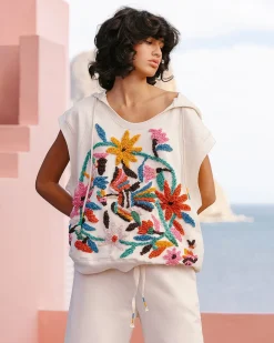 Mes Demoiselles Paris Pulls & Gilets>Pull Tijua Ecru