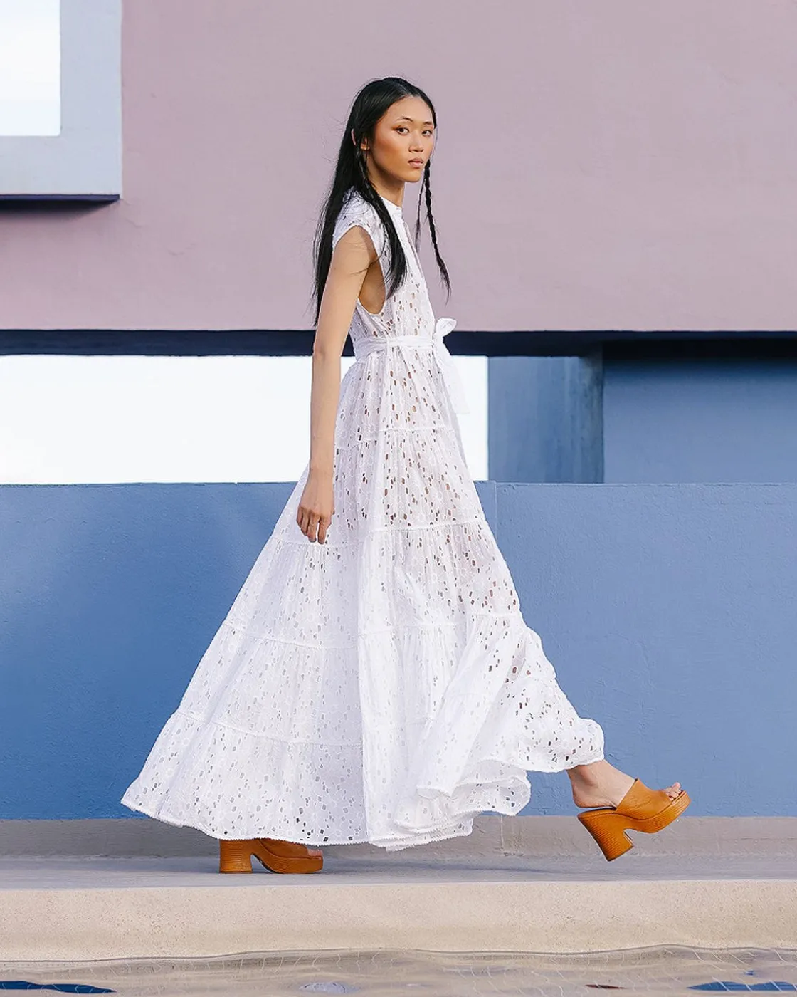 Mes Demoiselles Paris Robes & Jupes>Robe Lacroix Blanc
