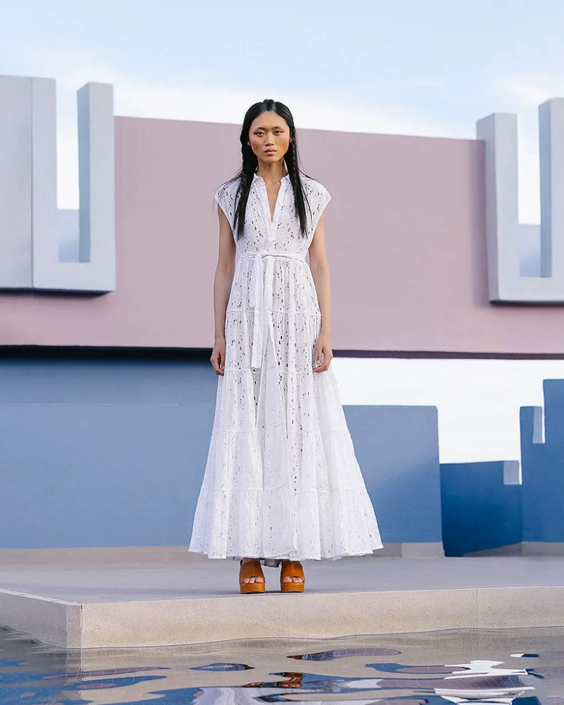 Mes Demoiselles Paris Robes & Jupes>Robe Lacroix Blanc