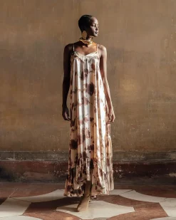 Mes Demoiselles Paris Robes & Jupes>Robe Muse Teinture A Nouer