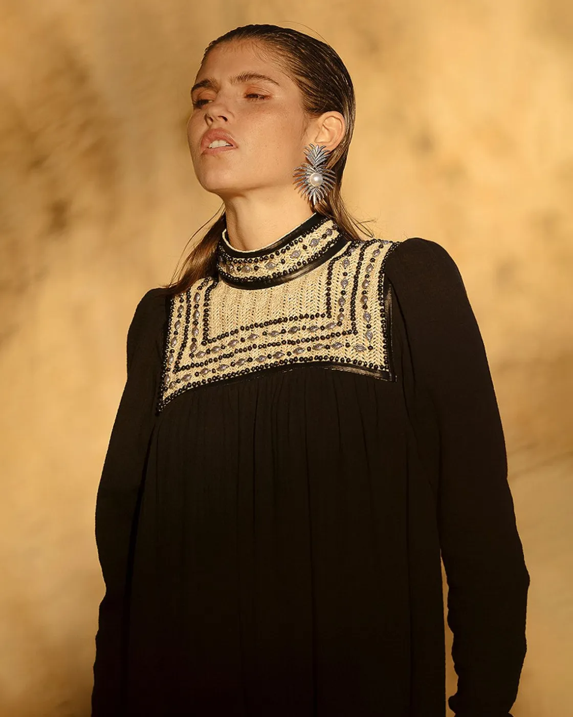 Mes Demoiselles Paris Robes & Jupes>Robe Narva Noir