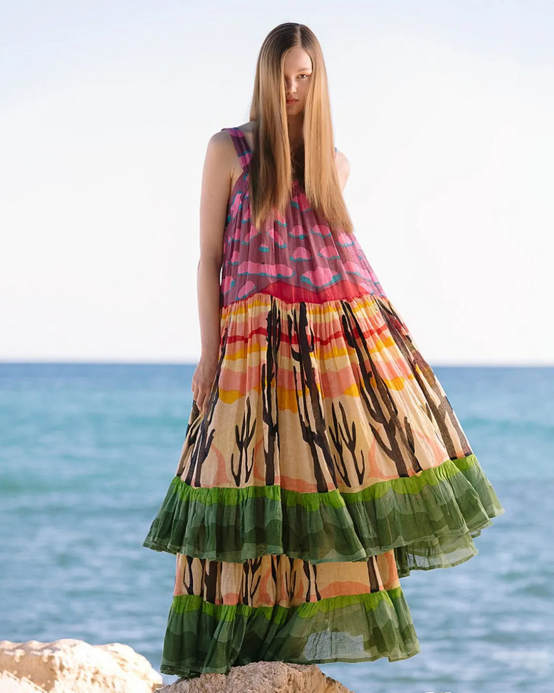 Mes Demoiselles Paris Robes & Jupes>Robe Sioux Multicolore