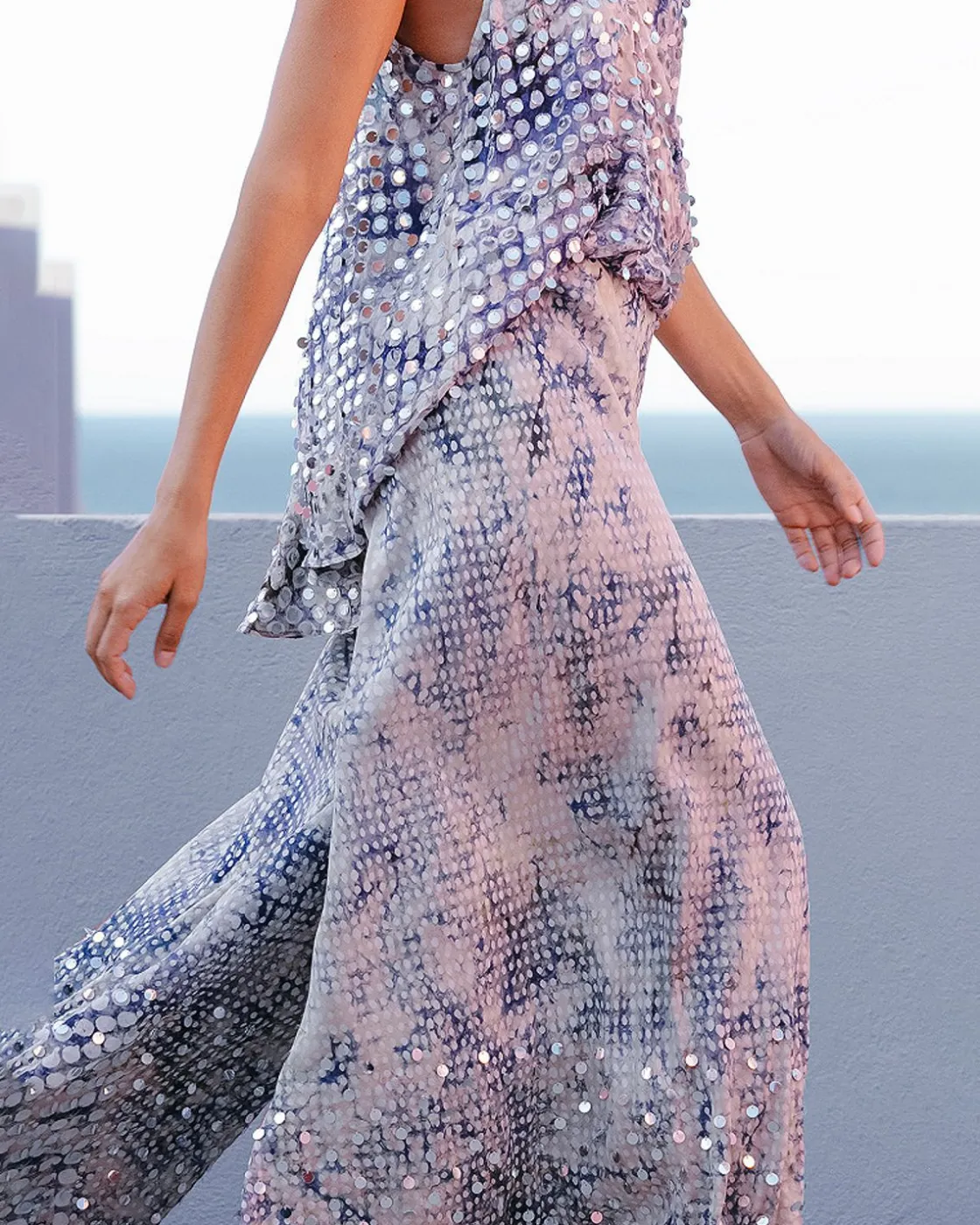 Mes Demoiselles Paris Chemises & Tops>Top Danou Bleu