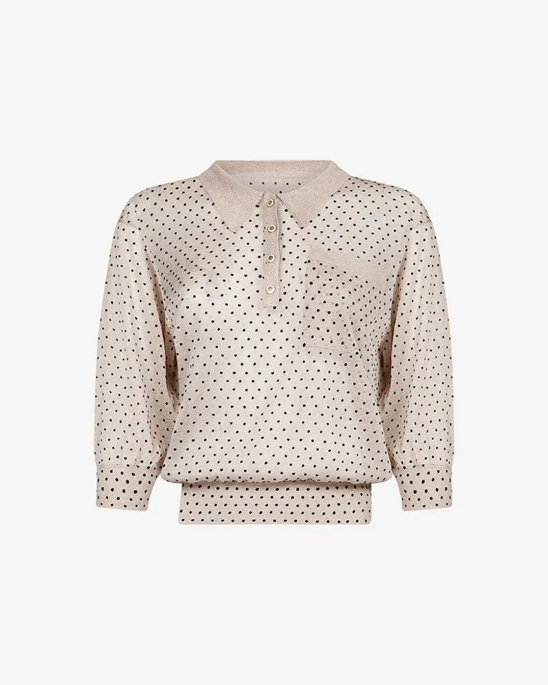 Mes Demoiselles Paris Chemises & Tops>Top Plubio Beige