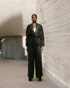 Mes Demoiselles Paris Manteaux & Vestes>Veste Ciwest Silky Black